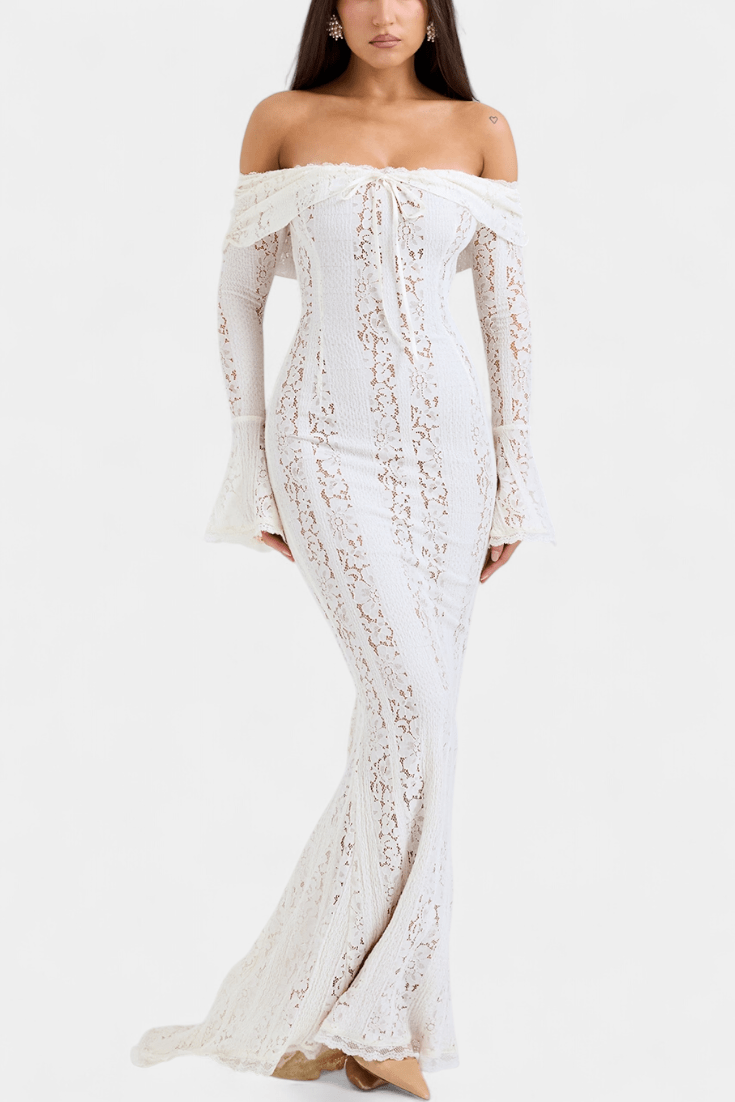Alberte | abito off-shoulder