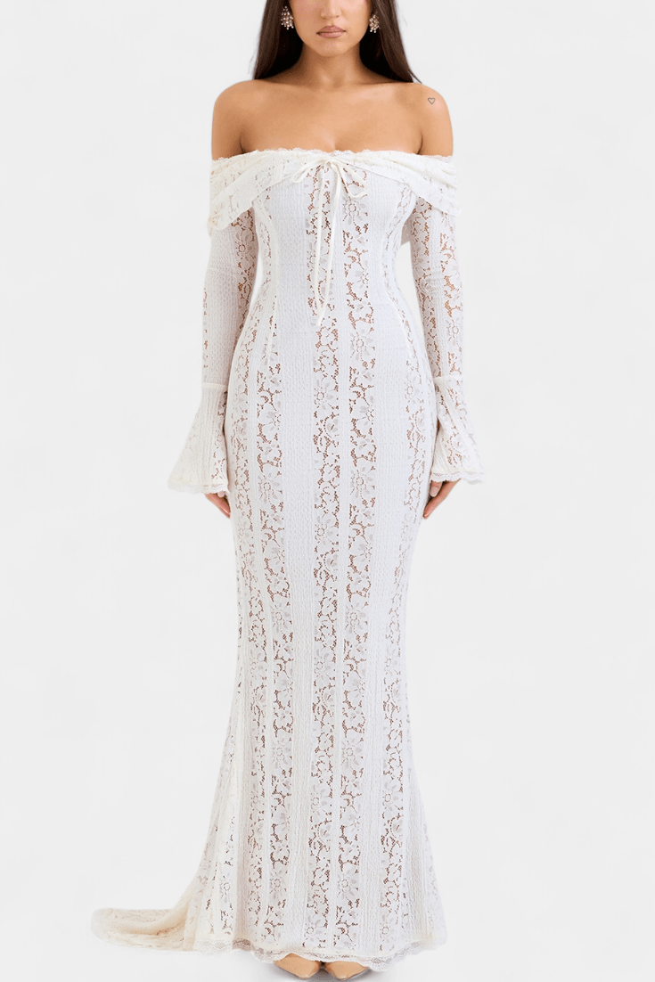 Alberte | abito off-shoulder