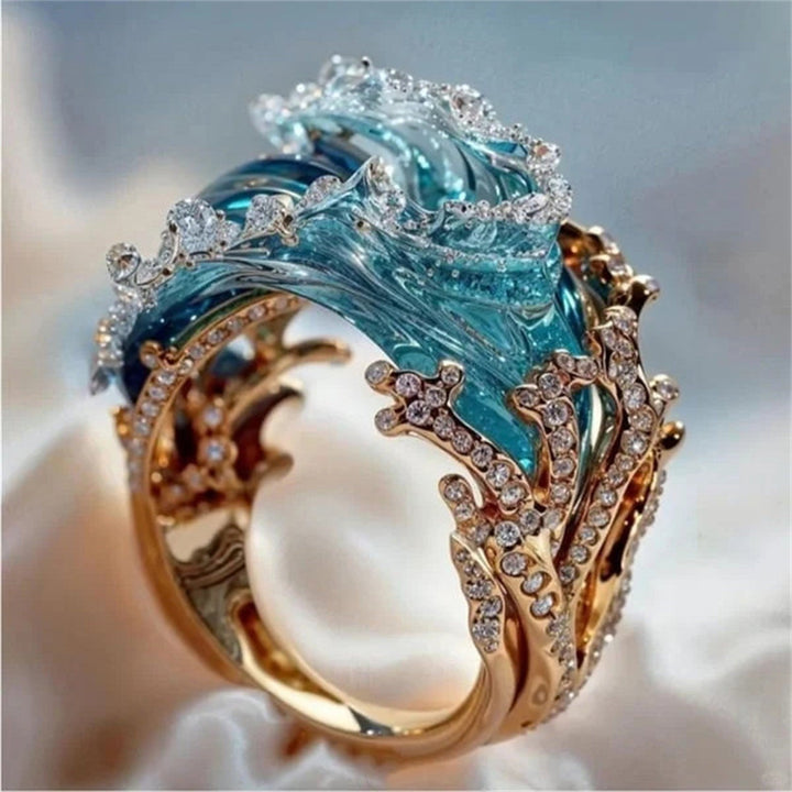 Albertha chiara anello ispirato al mare