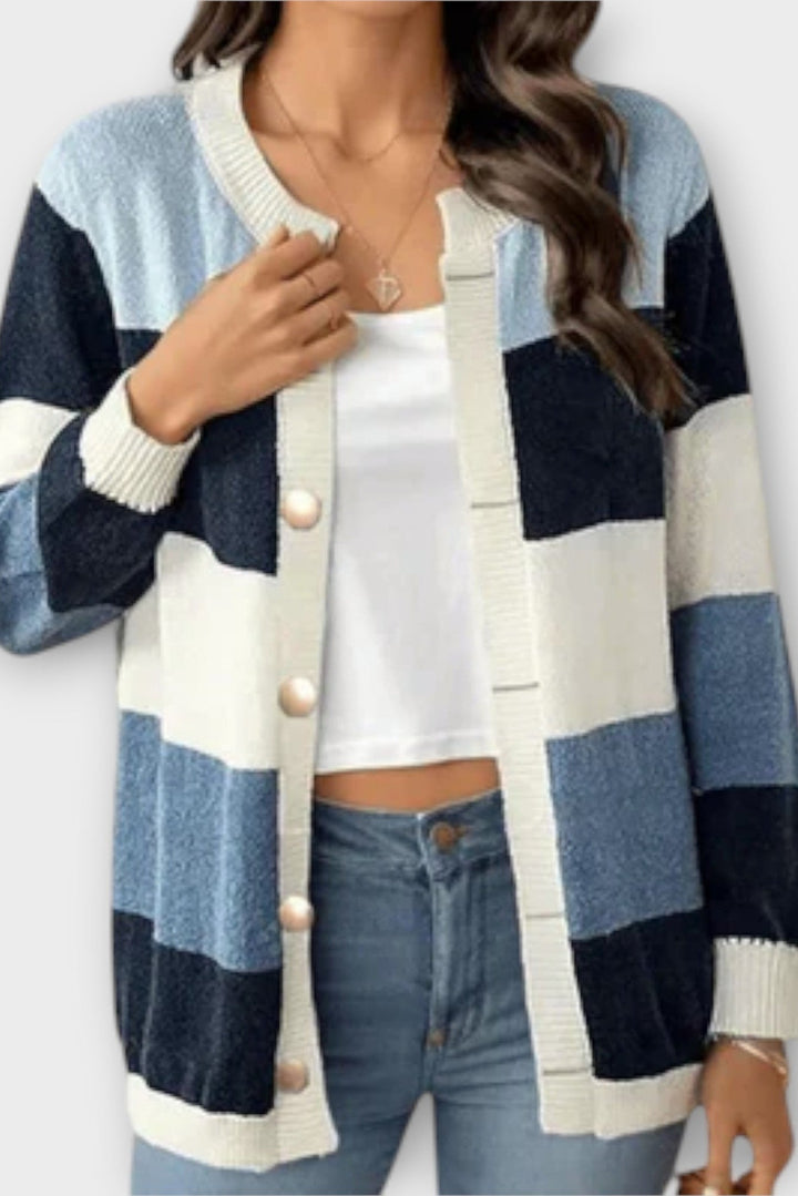 Amalie | cardigan a righe