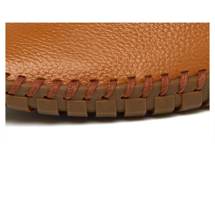 Mocassini in pelle traspirante