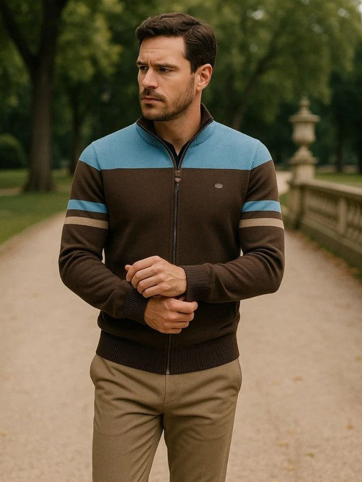 Anders | cardigan in maglia con zip