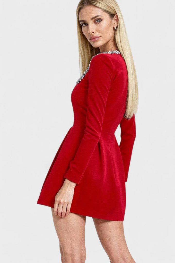 Anine | abito di cristallo