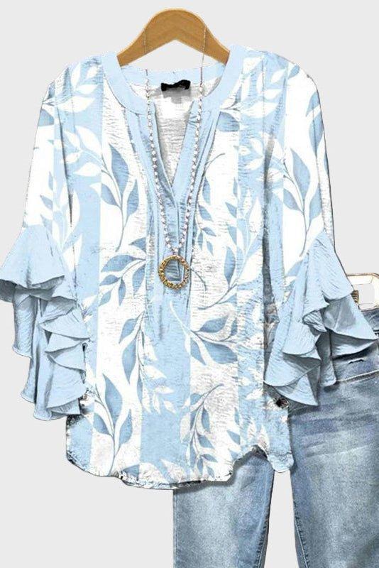 Anna | blusa azzurra