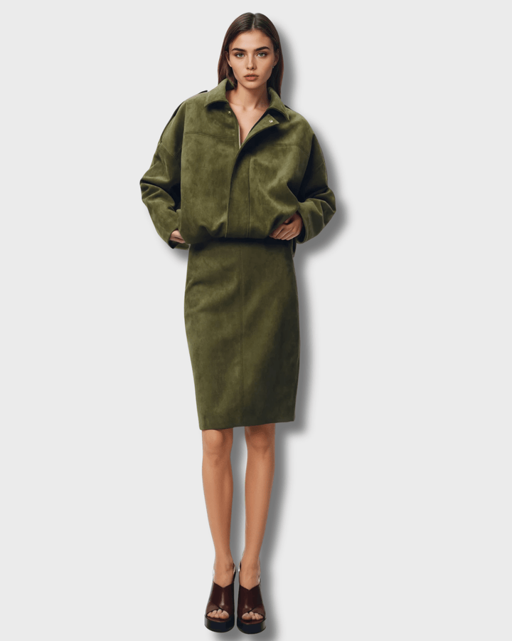 Anna | giacca in nubuck