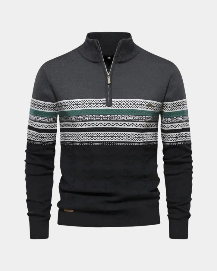 Anton | polo con zip