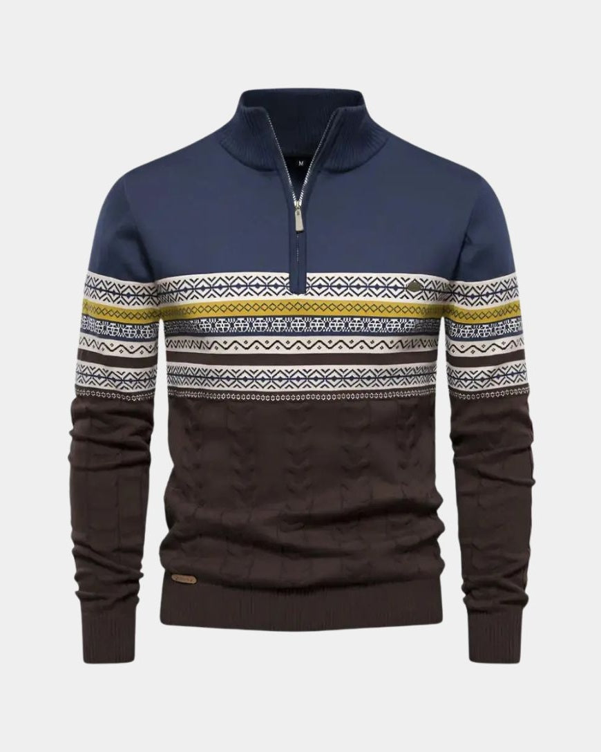 Anton | polo con zip