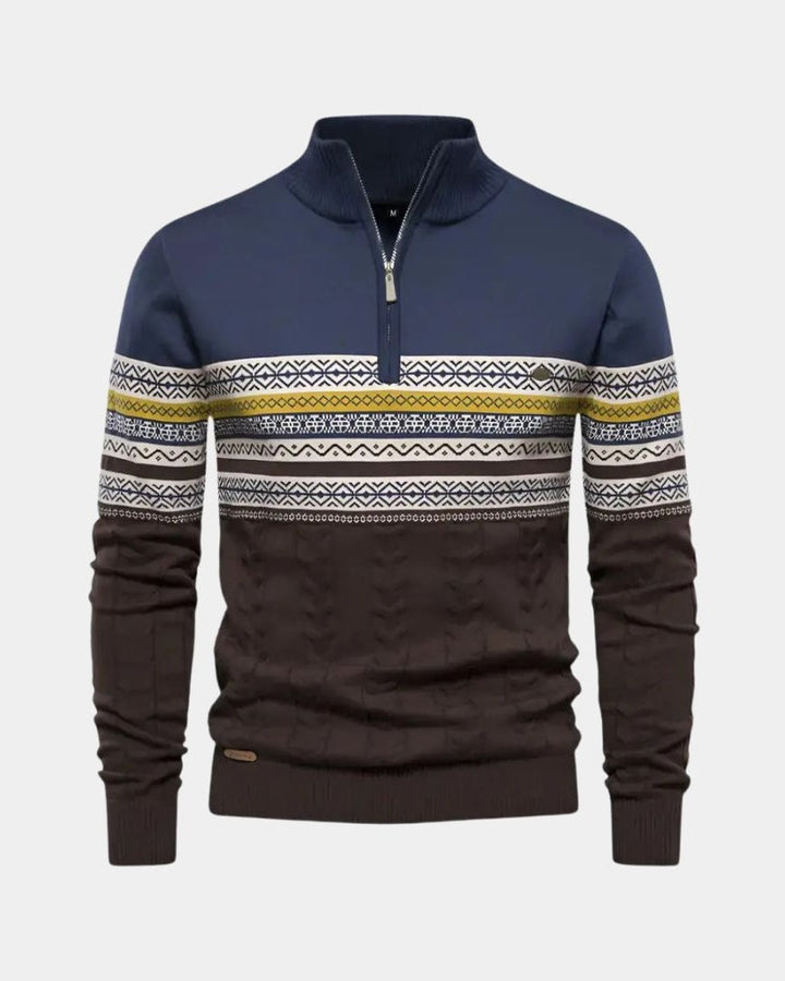 Anton | polo con zip