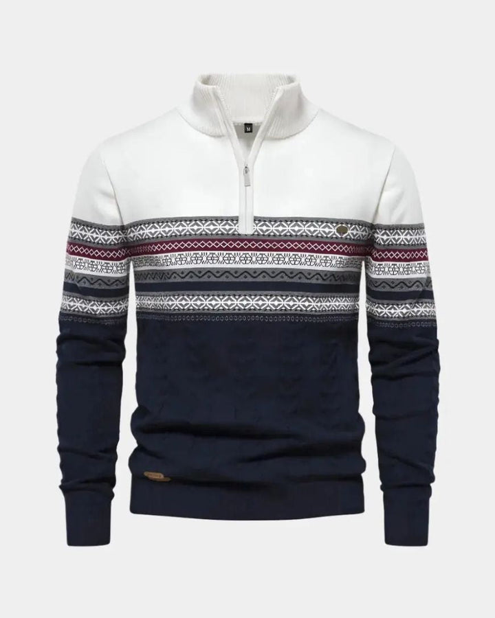 Anton | polo con zip