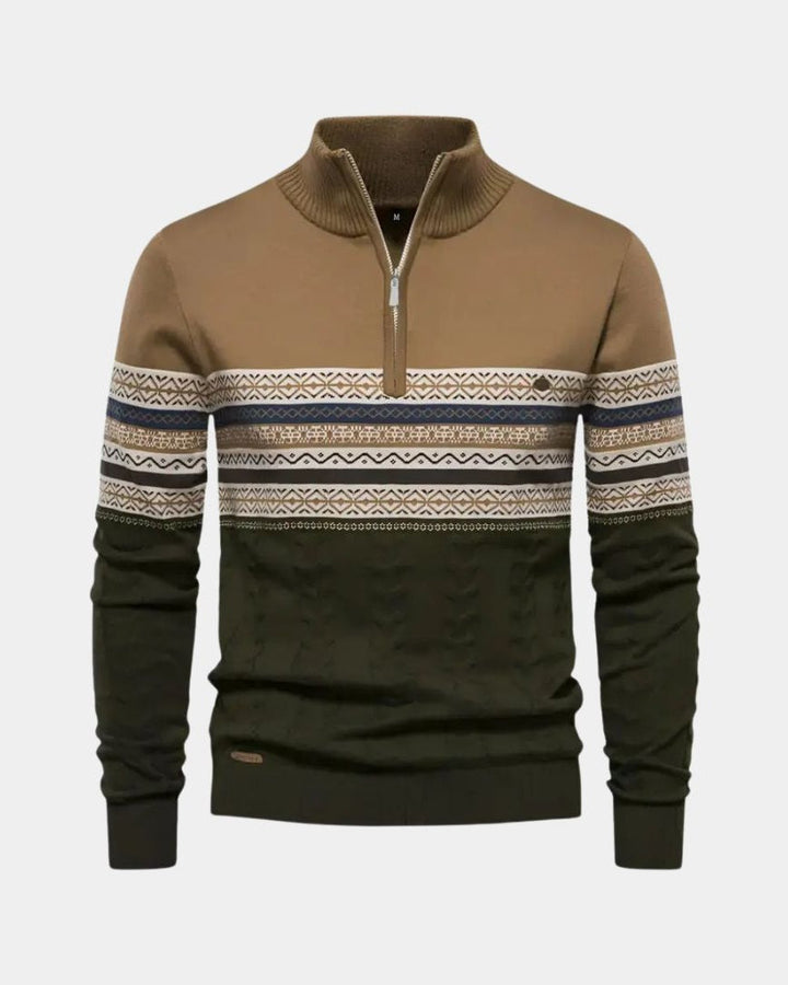 Anton | polo con zip