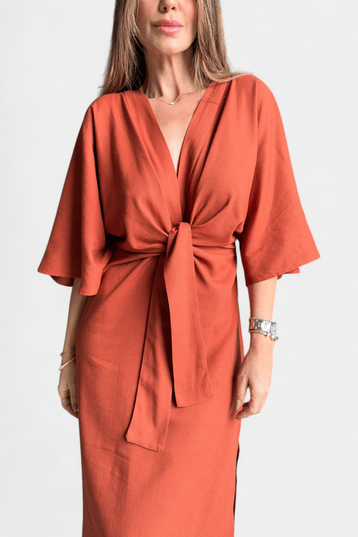 Astrid | elegante midi-abito