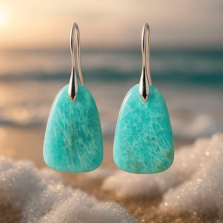 Augusta maria orecchini in amazonite