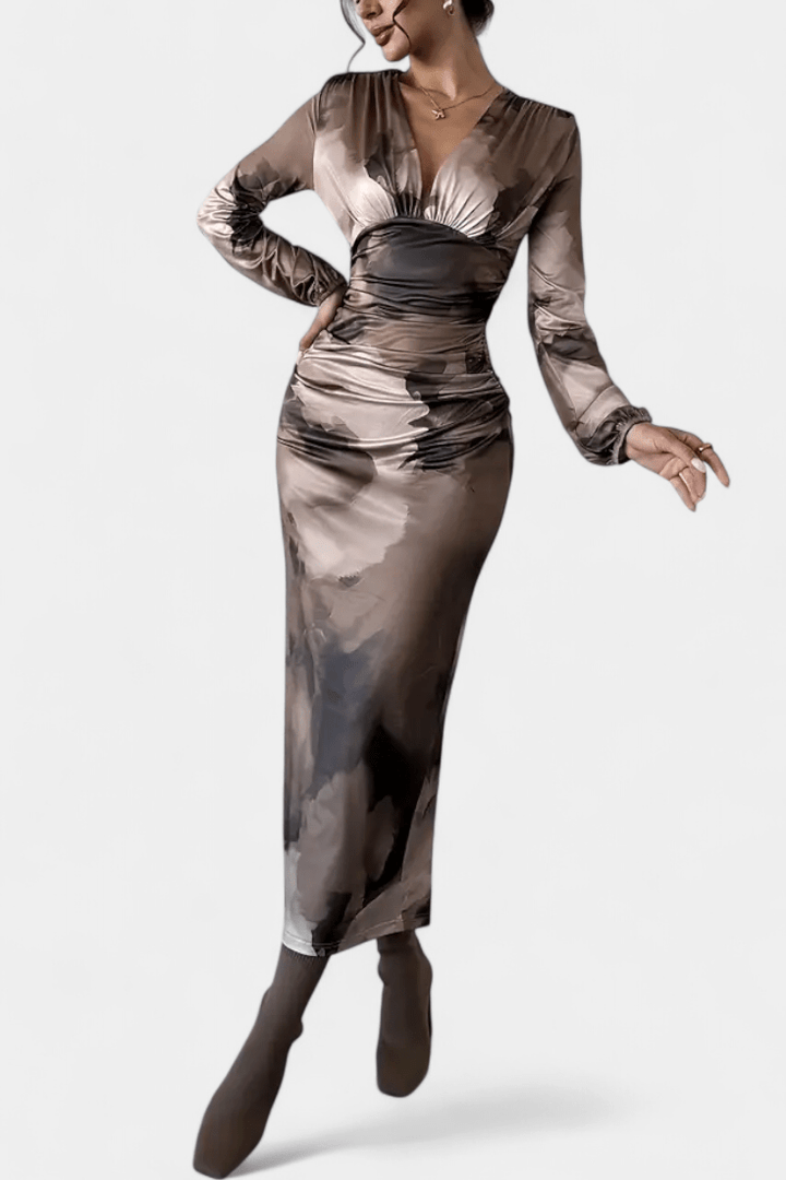 Augusta | vestito a v