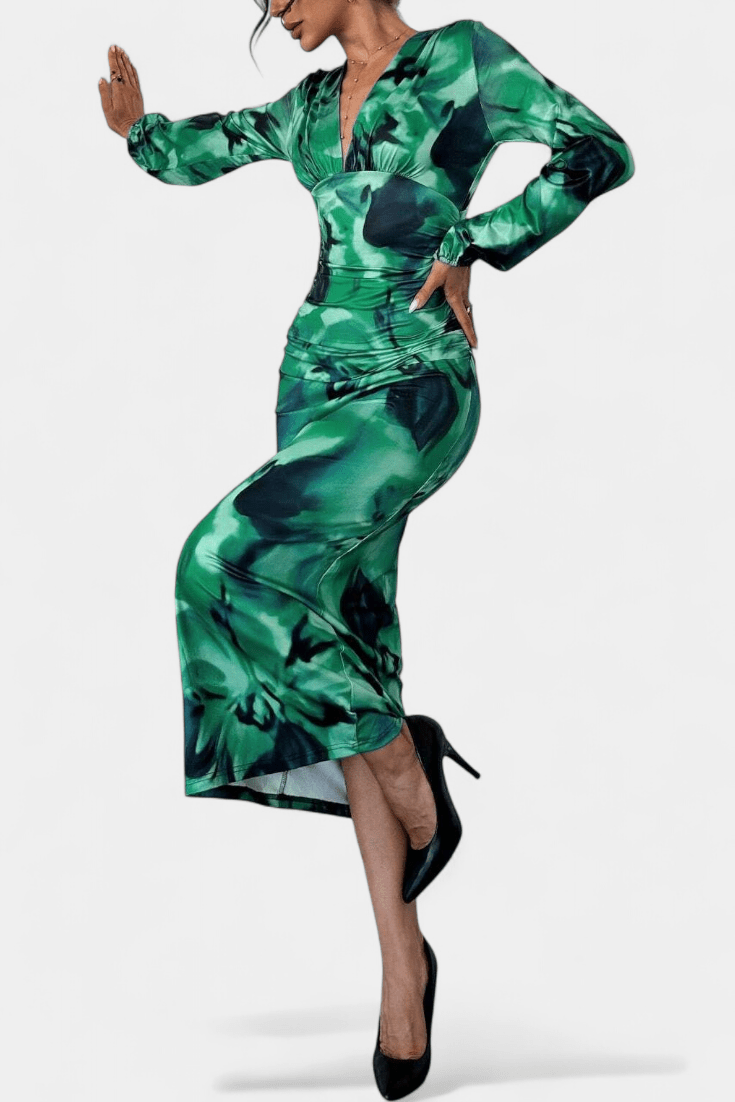 Augusta | vestito a v