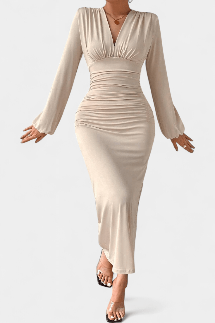 Augusta | vestito a v