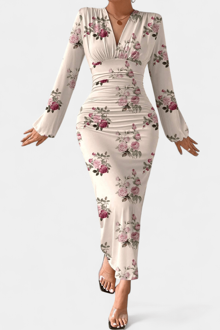 Augusta | vestito a v