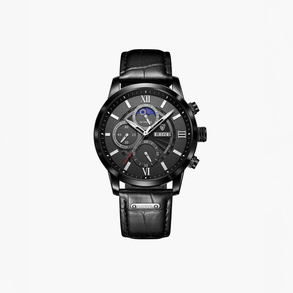 Belluno | orologio in pelle classico