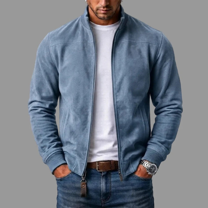 Marco | giacca bomber uomo scamosciata