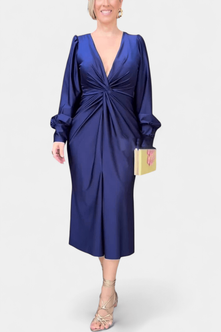 Bodil | vestito a v senza tempo