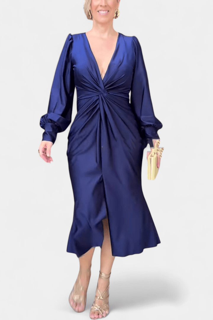 Bodil | vestito a v senza tempo