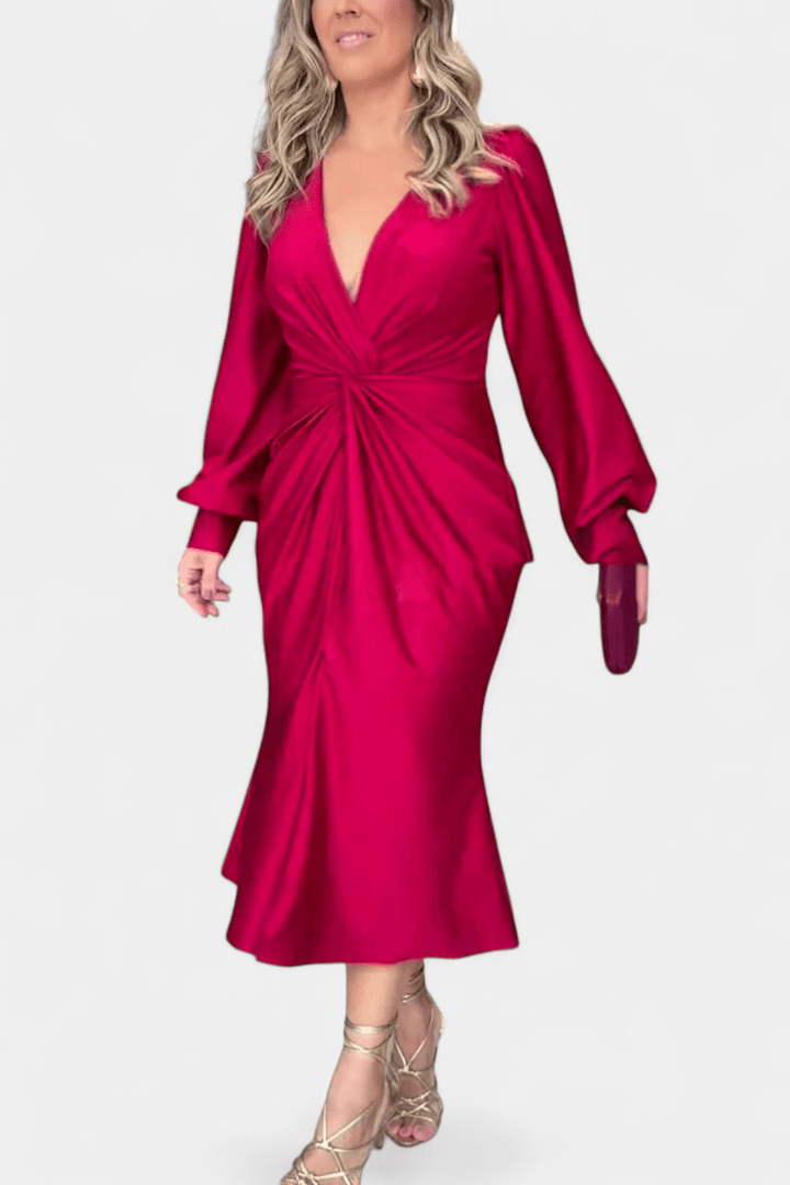 Bodil | vestito a v senza tempo