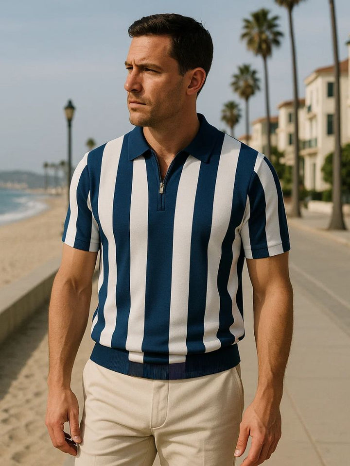 Bo | polo a righe marine