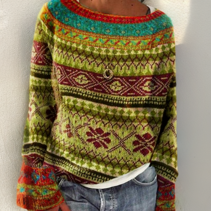 Caitlin | pullover vintage islandese