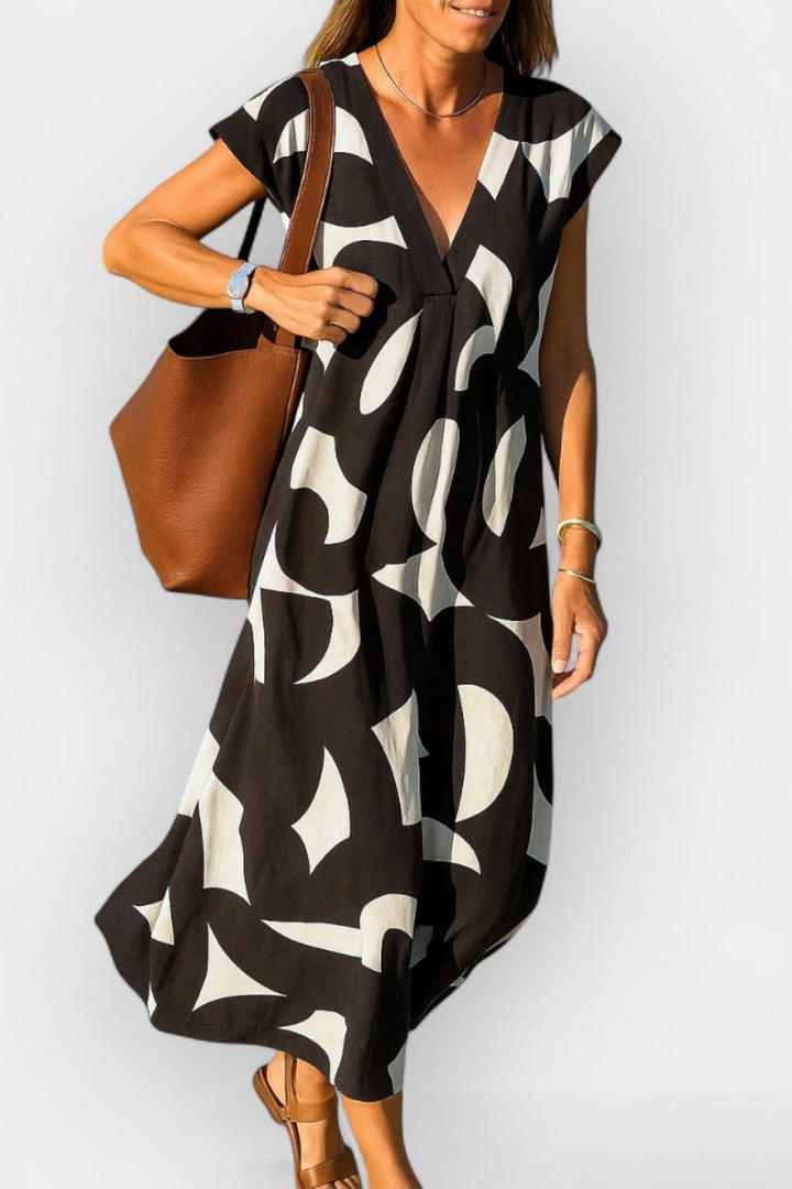 Camilla | abito con scollo a v