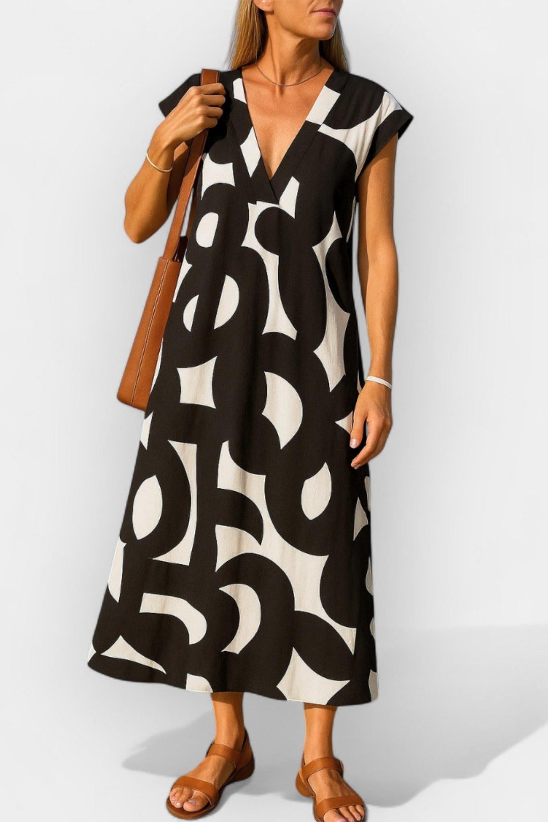 Camilla | abito con scollo a v