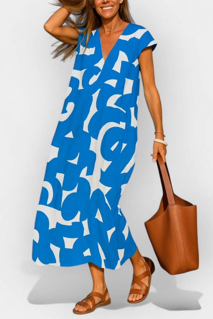 Camilla | abito con scollo a v