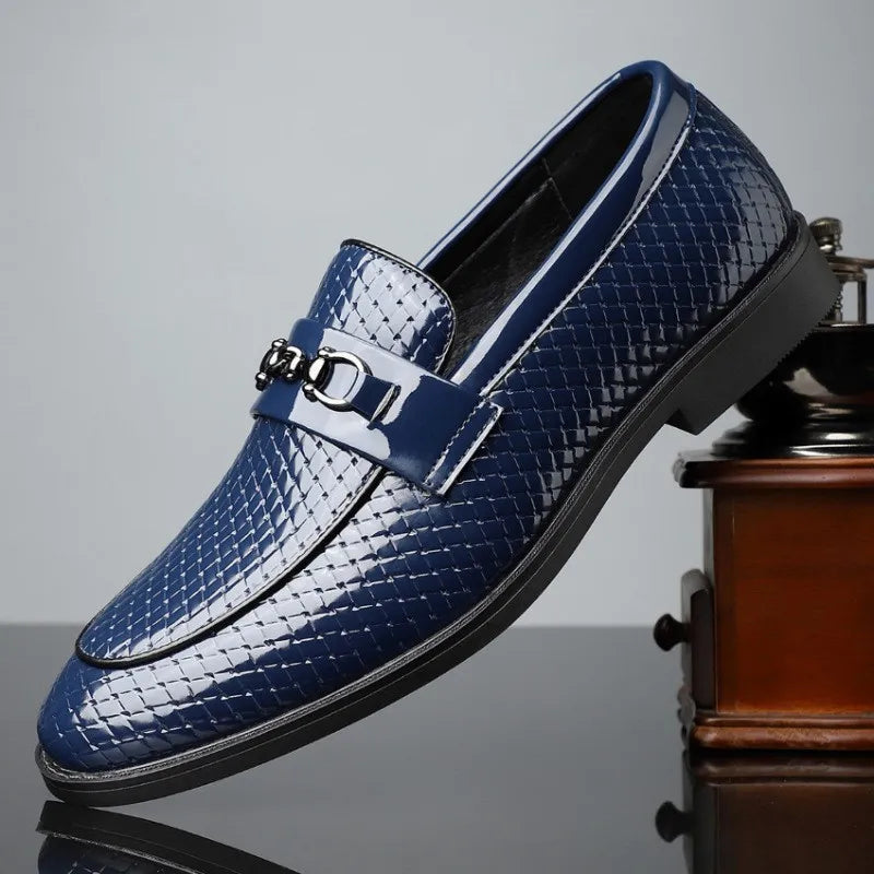 Mocassini in pelle capri