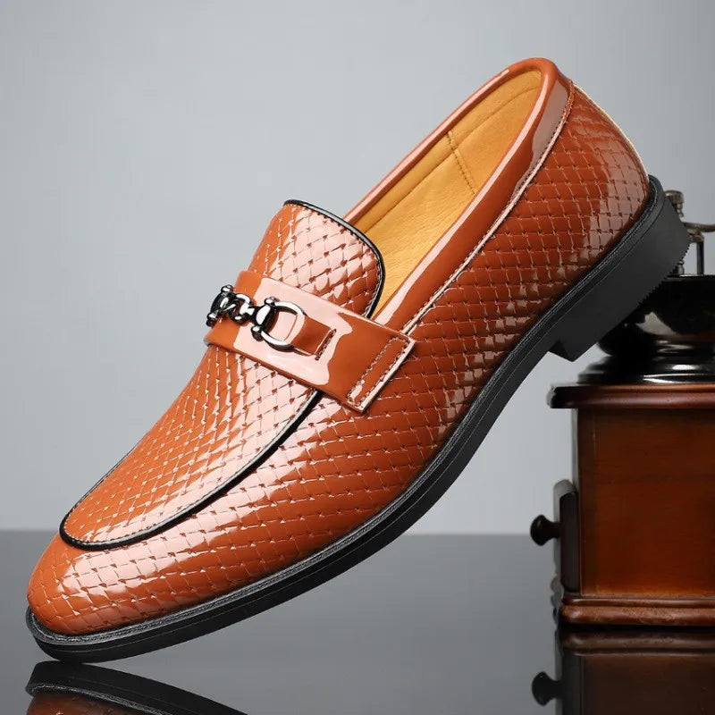 Mocassini in pelle capri