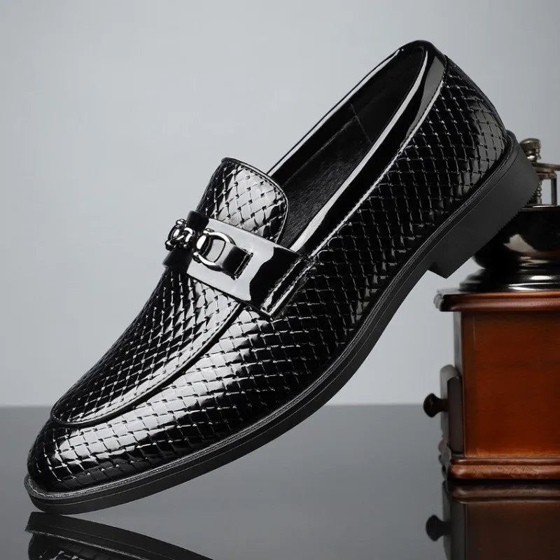 Mocassini in pelle capri