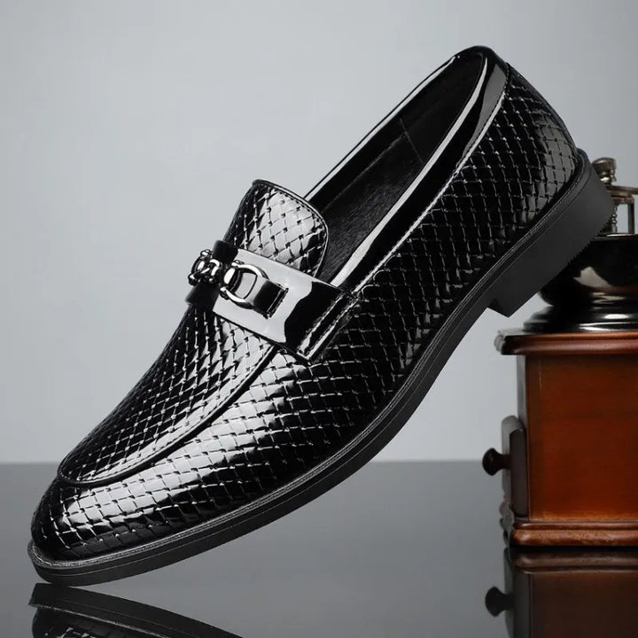 Mocassini in pelle capri