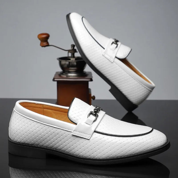 Mocassini in pelle capri