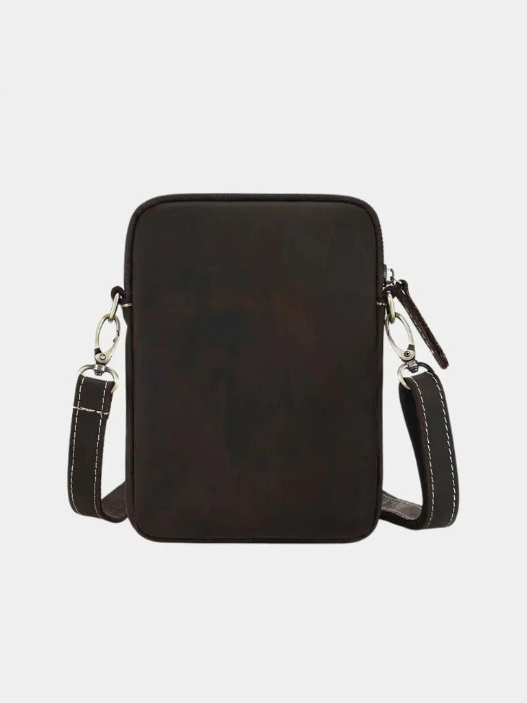 Carl | borsa a spalla minimalista in pelle