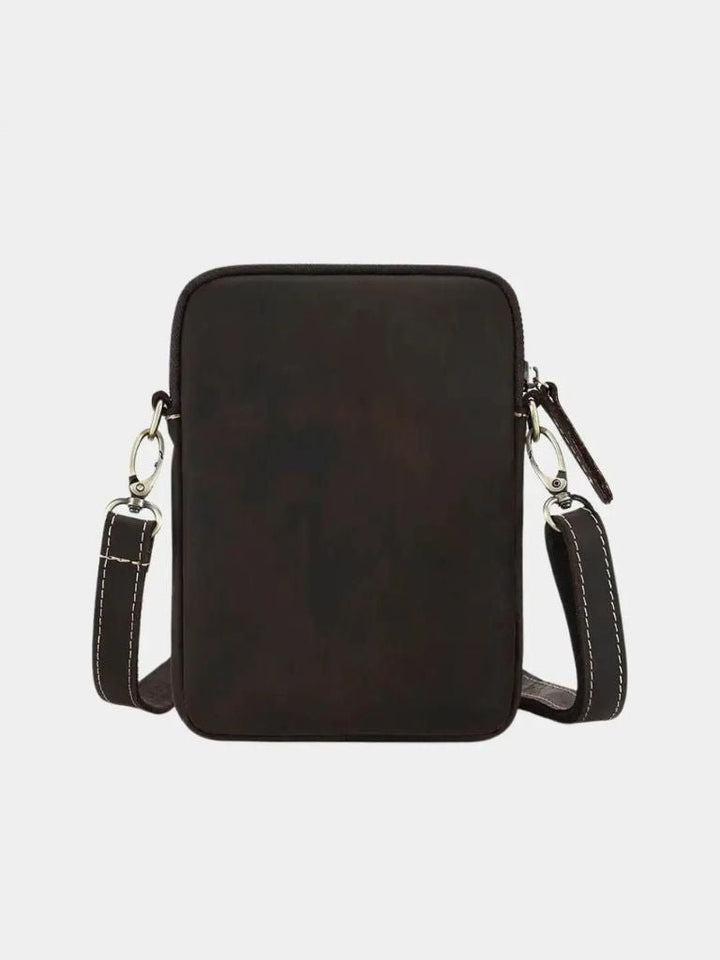 Carl | borsa a spalla minimalista in pelle