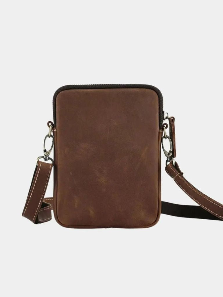 Carl | borsa a spalla minimalista in pelle
