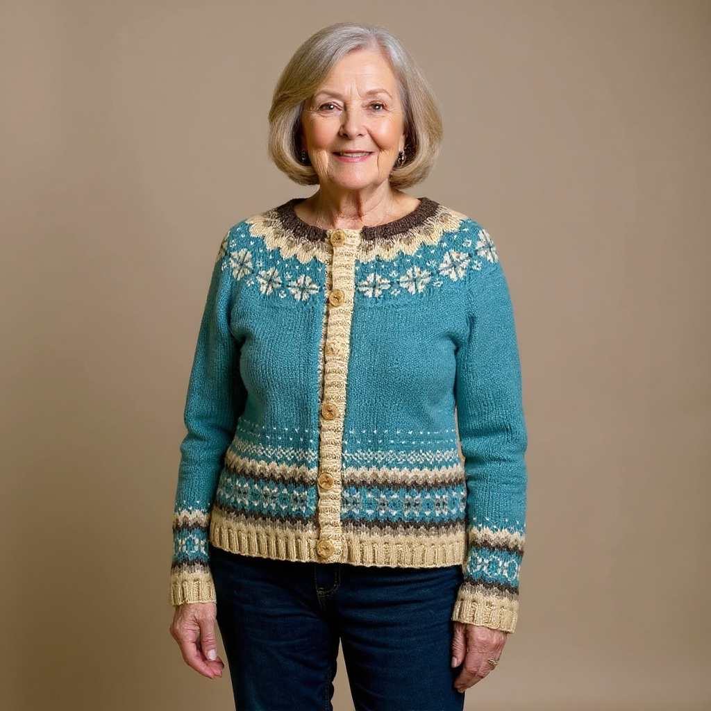 Cassandra | giacca a maglia vintage island