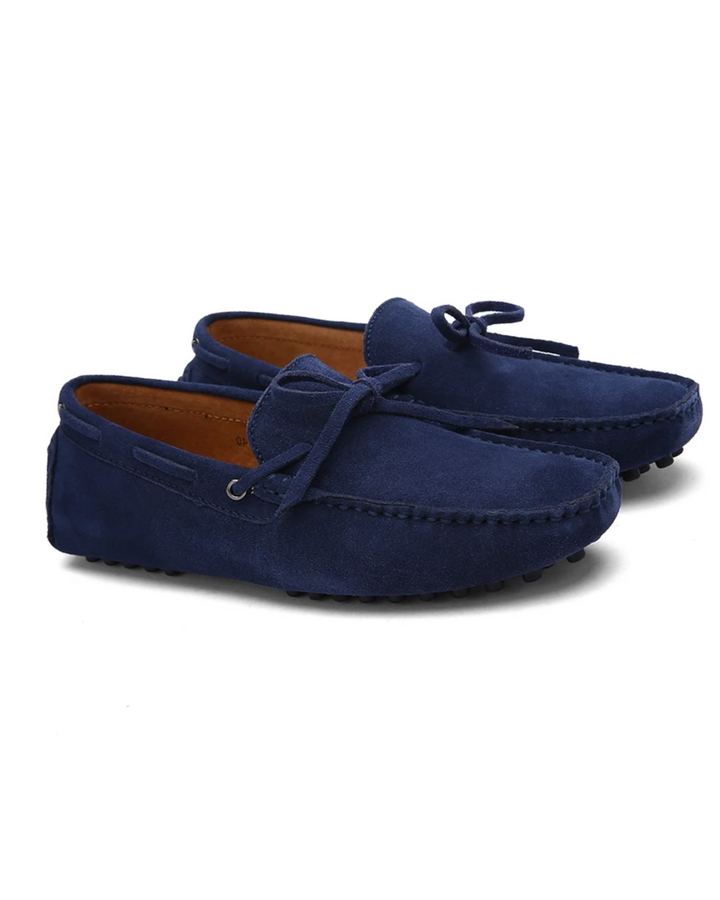Mocassini estivi in suede casual