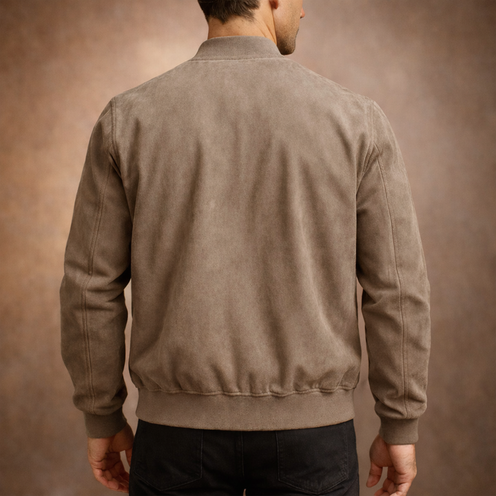 Giacomo – giacca bomber uomo scamosciata