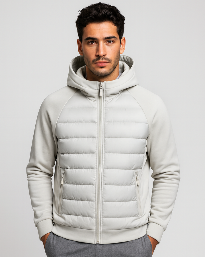 Enzo | giacca softshell imbottita con cappuccio