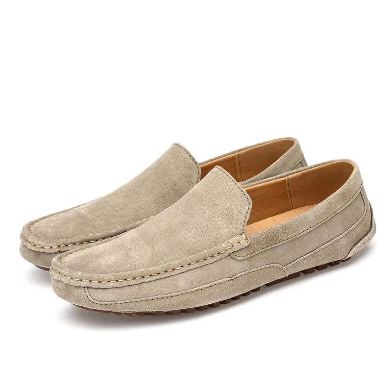 Mocassini chic premium in camoscio