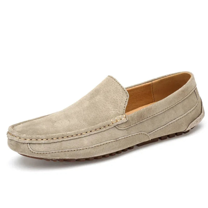 Mocassini chic premium in camoscio