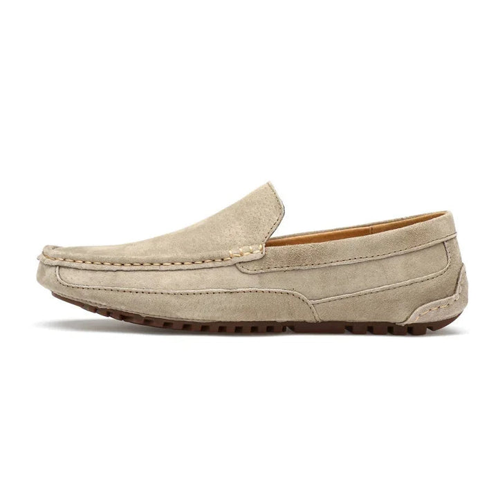 Mocassini chic premium in camoscio