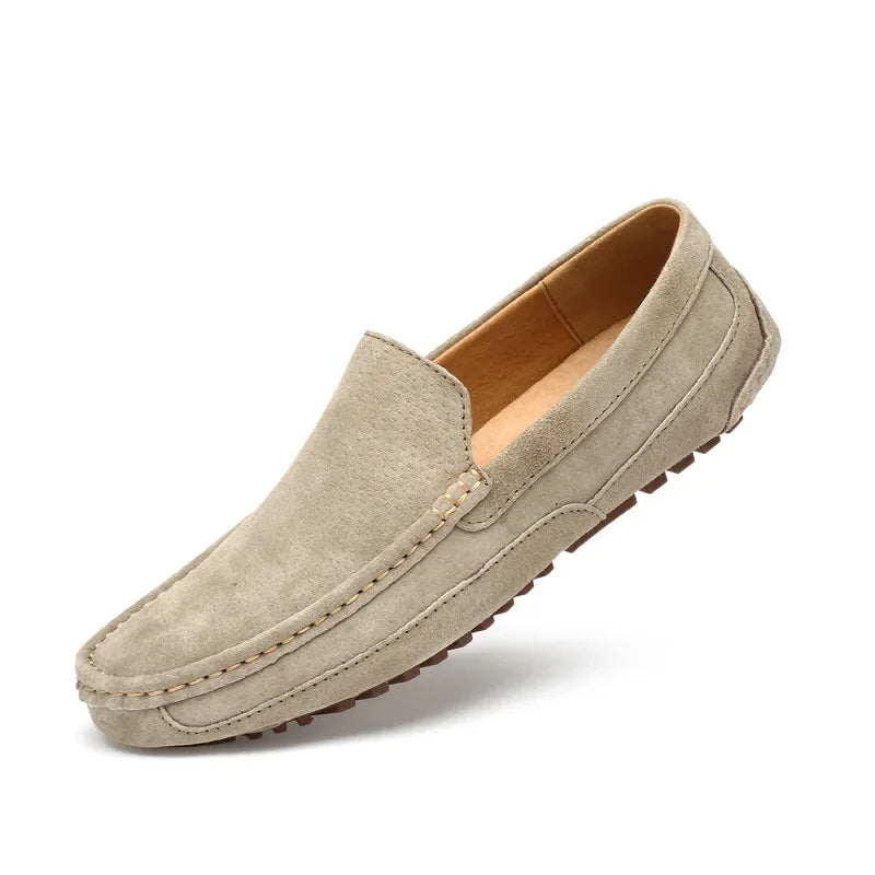 Mocassini chic premium in camoscio