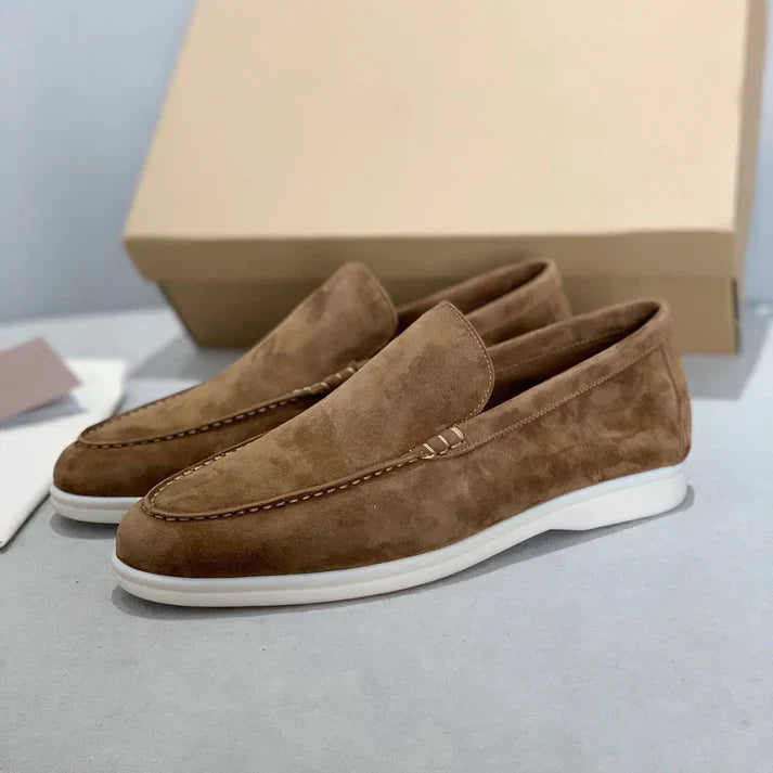 Mocassini in suede chic