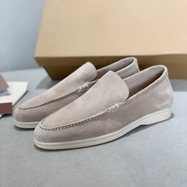Mocassini in suede chic