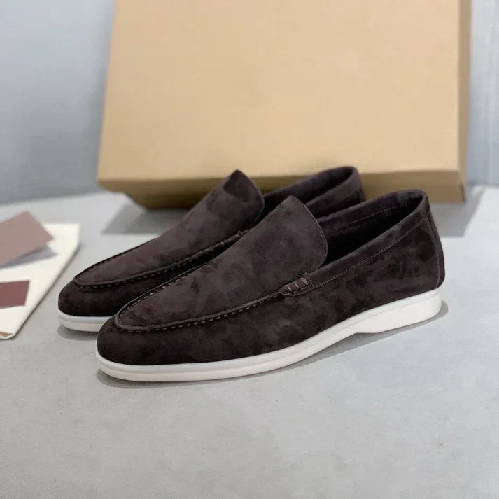 Mocassini in suede chic