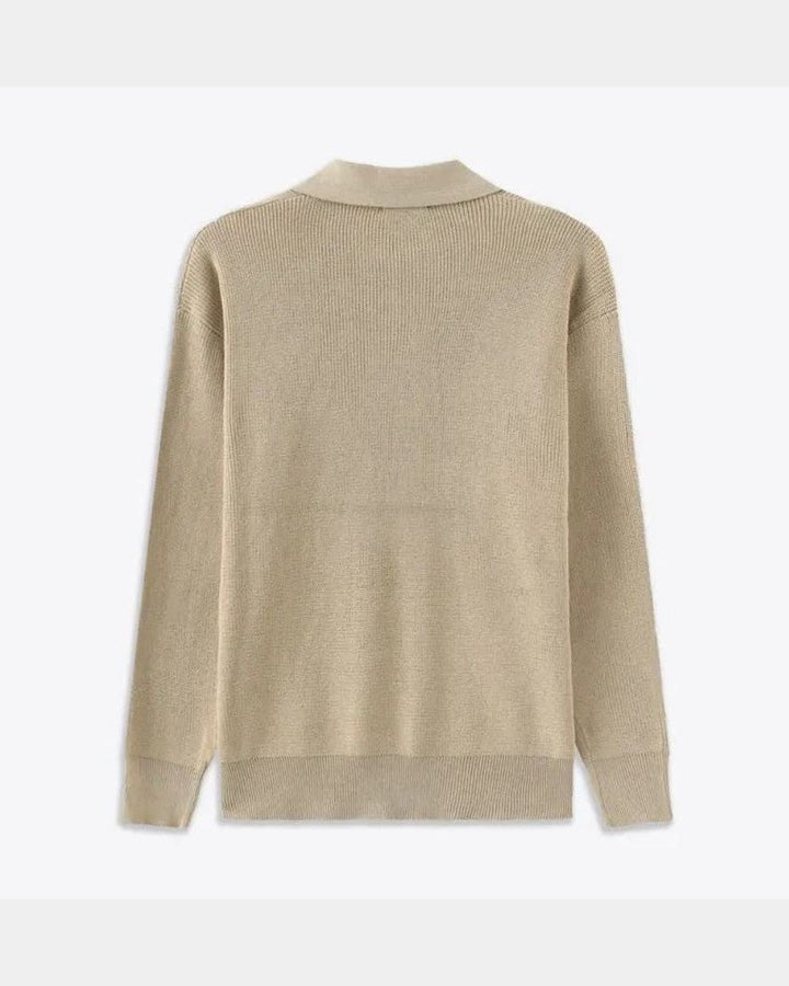 David | maglione polo con zip